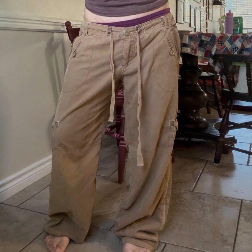 Vintage Y2K Mossimo Supply Baggy Skater Corduroy Pants Wide Leg size 13